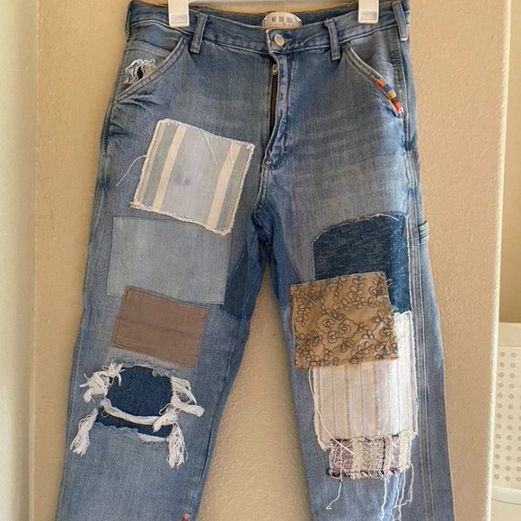 We The Free Denim - We the Free Patchwork jeans